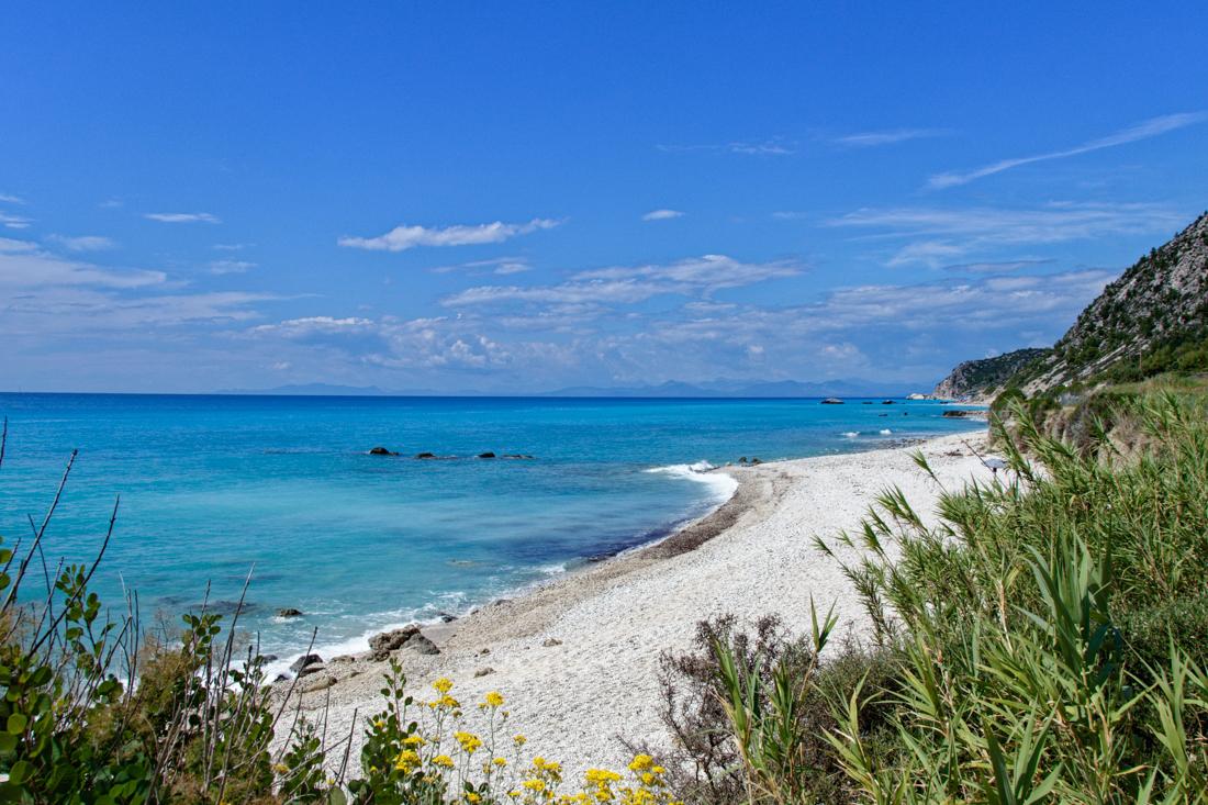 Het strand van Gaidaros